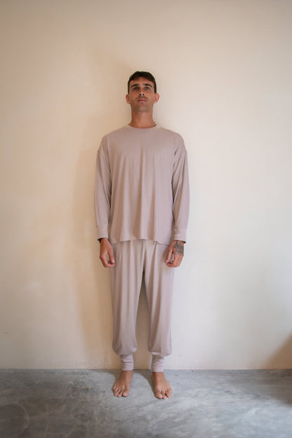 Loungewear - Long Pant (Tan, Men)