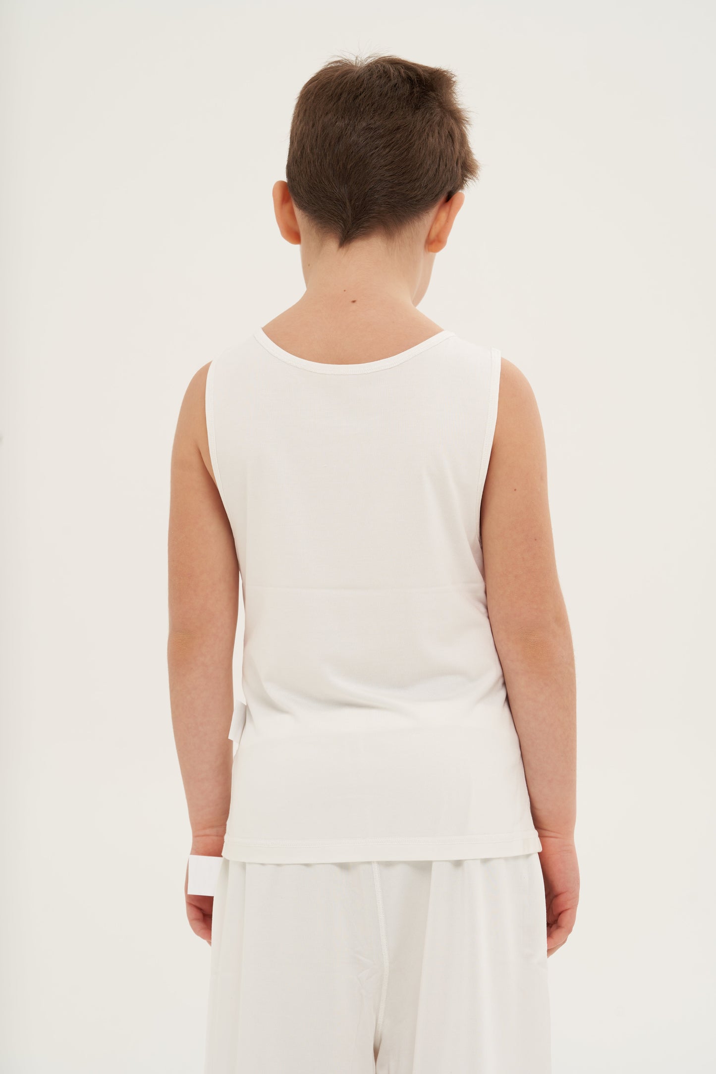 Underwear Kids - White Tank Top (Boys)