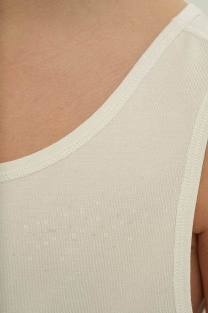 Underwear Kids - White Tank Top (Girls)